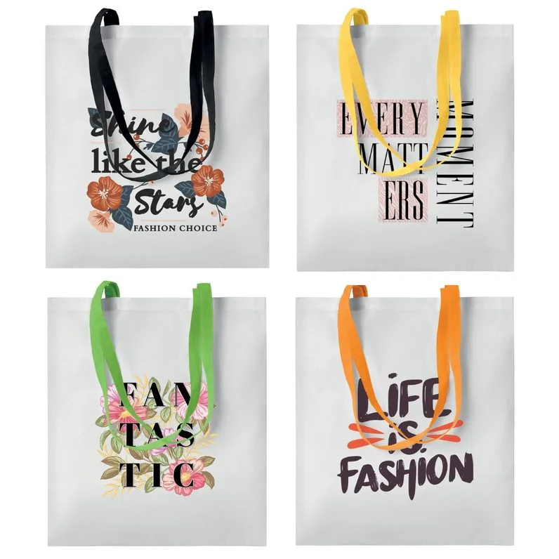 Colour Handle Shopper
