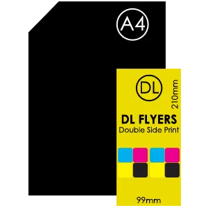 DL Flyers – Double-Sided