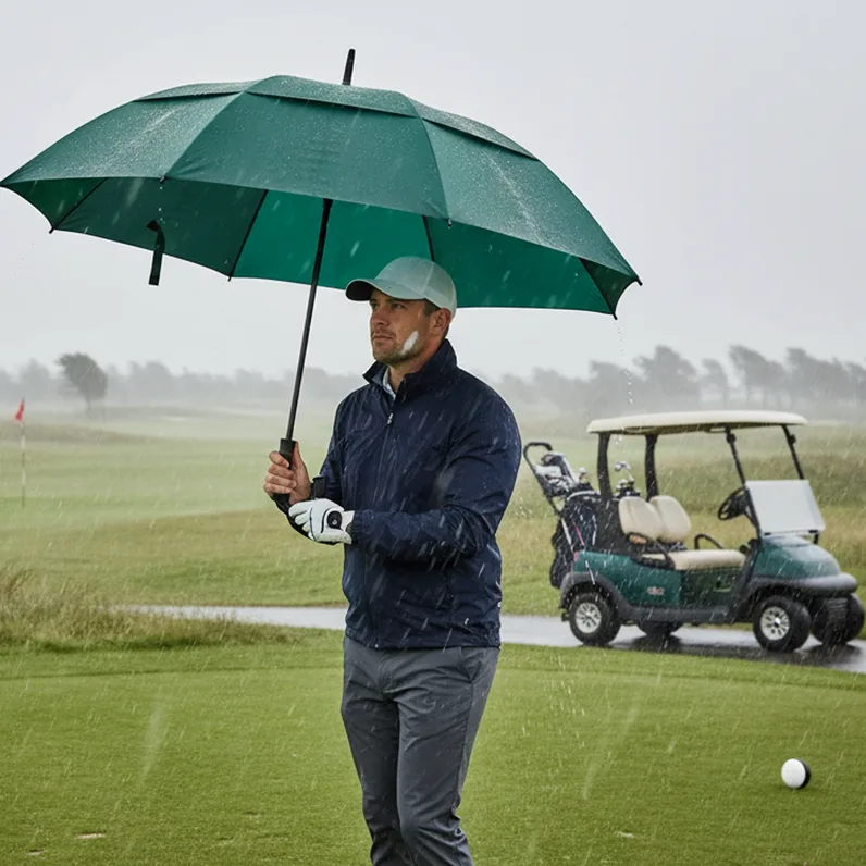 Double Canopy Windproof Umbrella