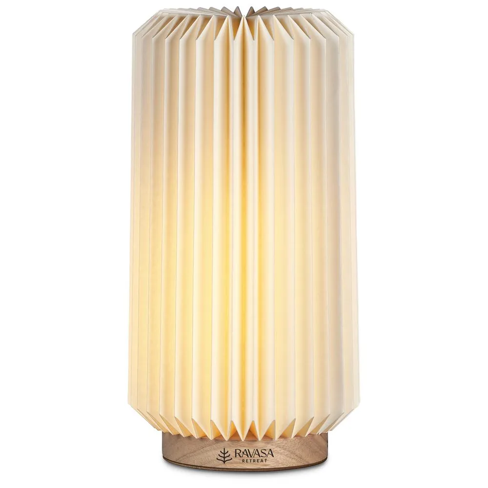 Okiyo Masumi Wood & Paper LED Lamp